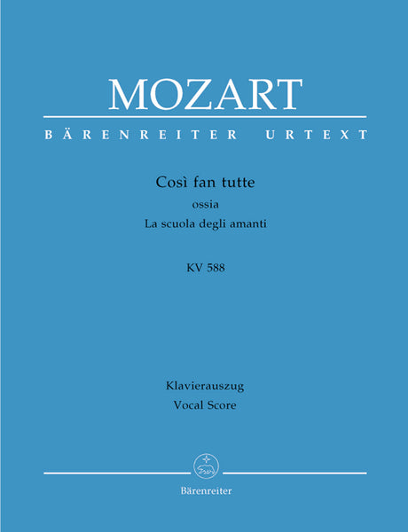 Mozart: Così fan tutte, K. 588