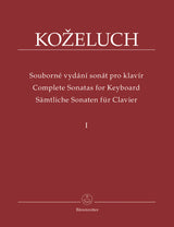 Koželuch: Complete Keyboard Sonatas - Volume 1 (Sonatas 1-12)