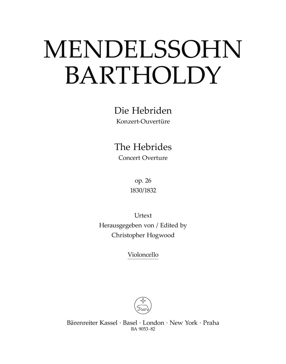 Mendelssohn: The Hebrides, MWV P 7, Op. 26