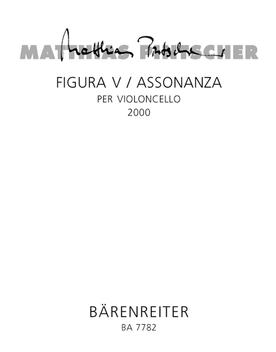 Pintscher: Figura V / Assonanza