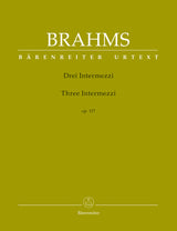 Brahms: 3 Intermezzi, Op. 117