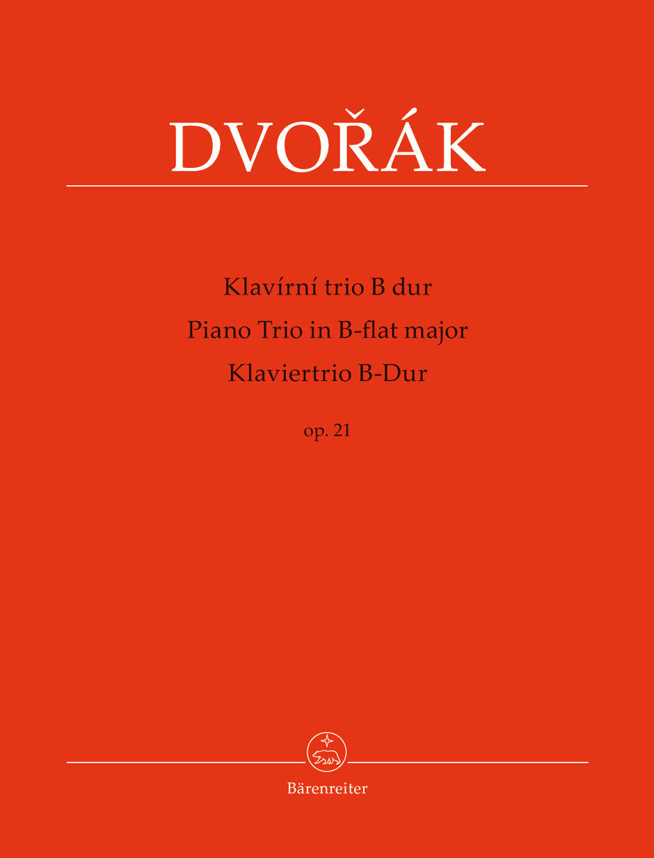 Dvořák: Piano Trio in B-flat Major, Op. 21