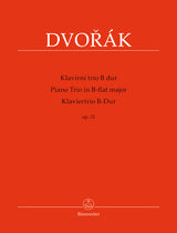 Dvořák: Piano Trio in B-flat Major, Op. 21