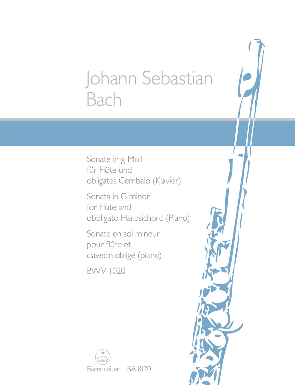 Bach: Flute Sonata in G Minor, BWV 1020