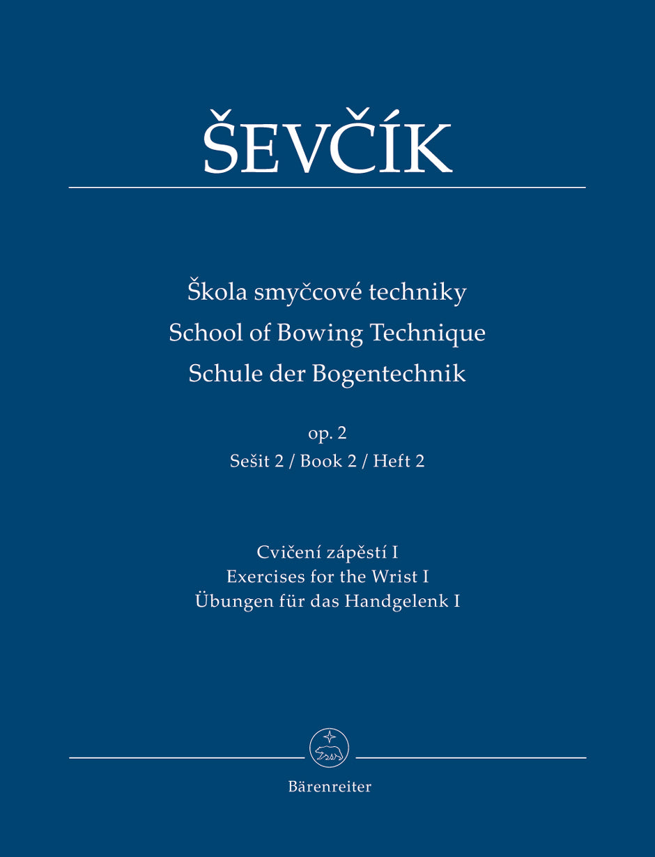 Ševčík: School of Bowing Technique, Op. 2 - Book 2