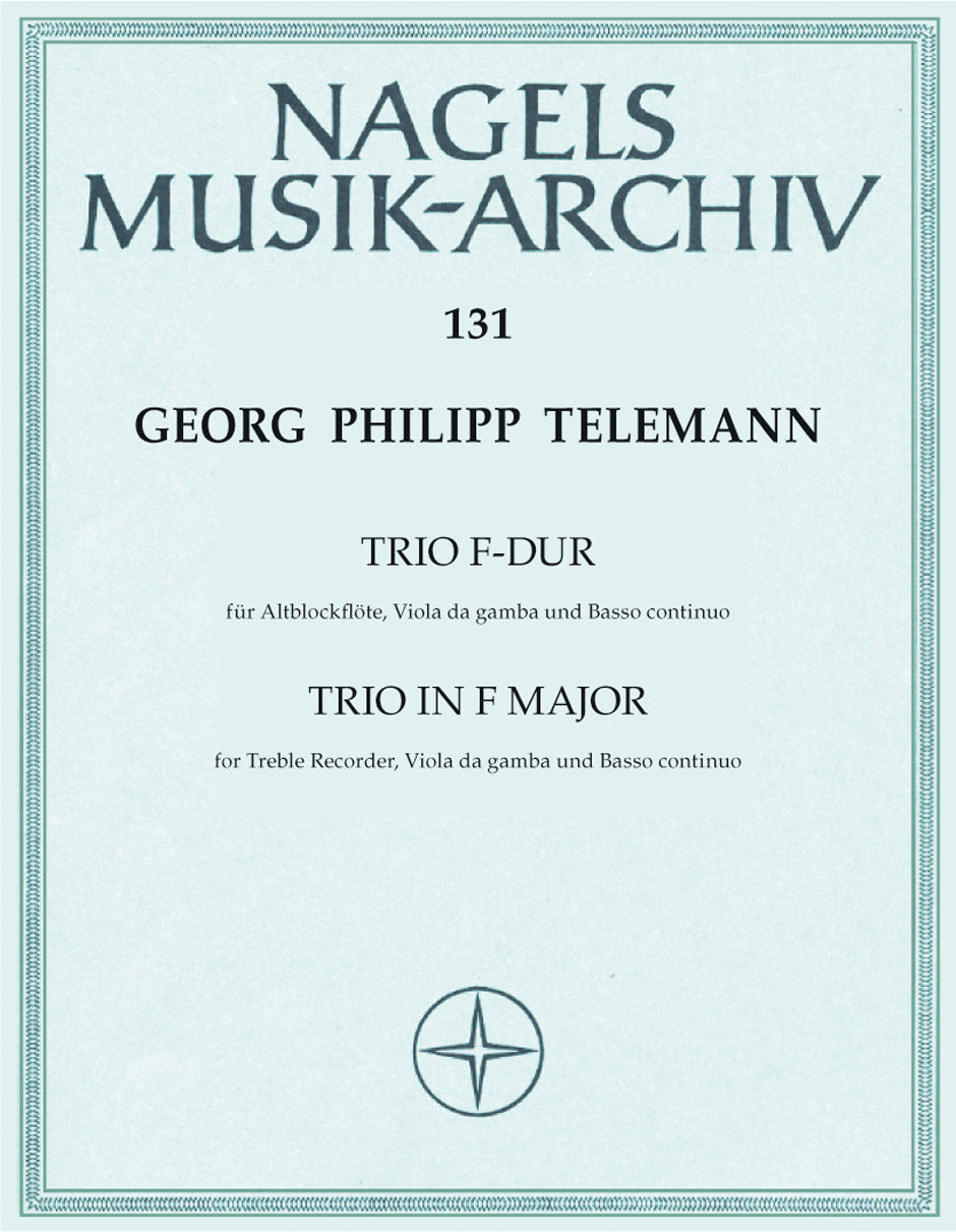 Telemann: Trio in F Major, TWV 43:F3