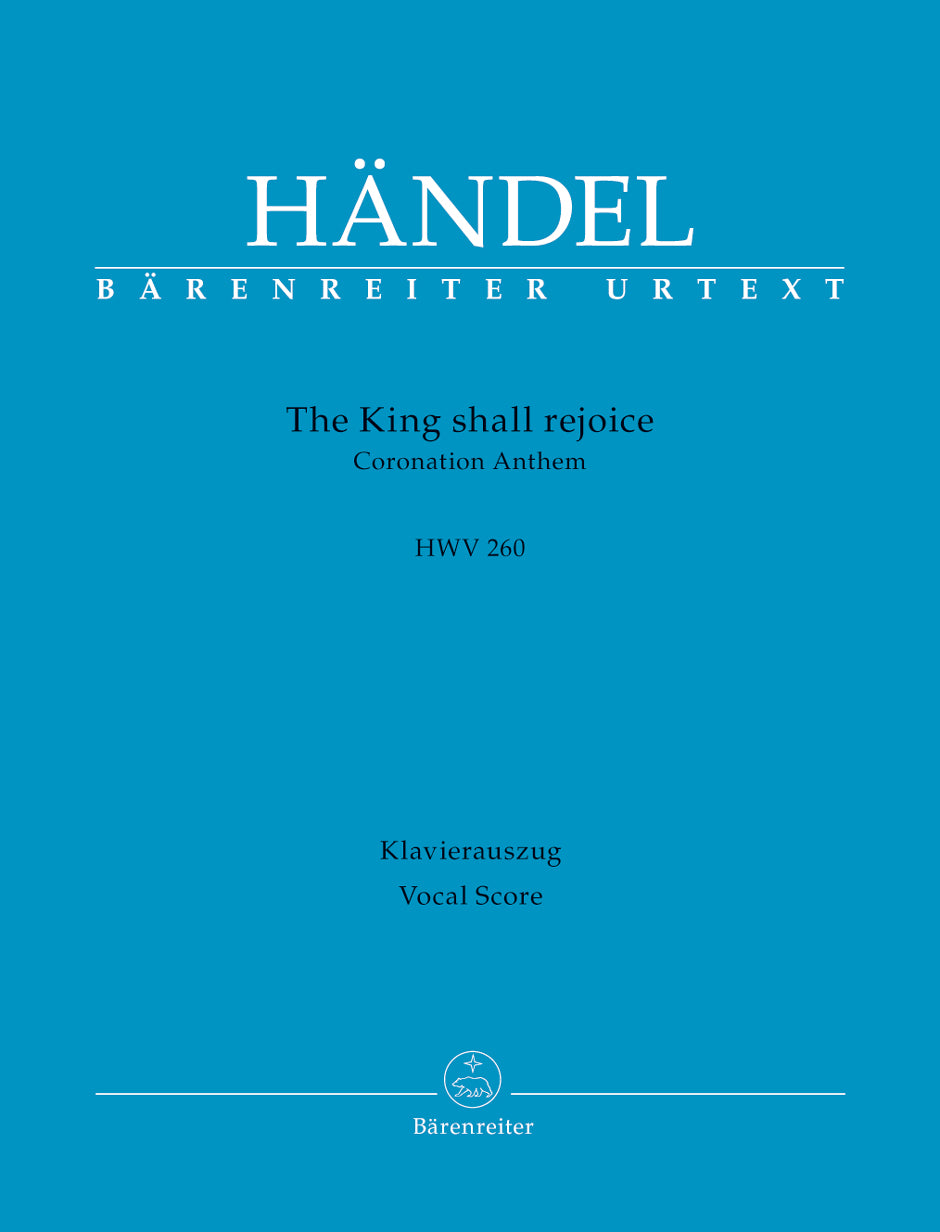 Handel: The King shall rejoice, HWV 260