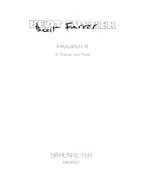 Furrer: Invocation III