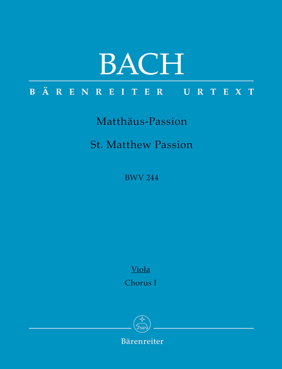 Bach: St. Matthew Passion, BWV 244