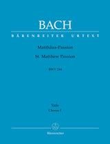 Bach: St. Matthew Passion, BWV 244