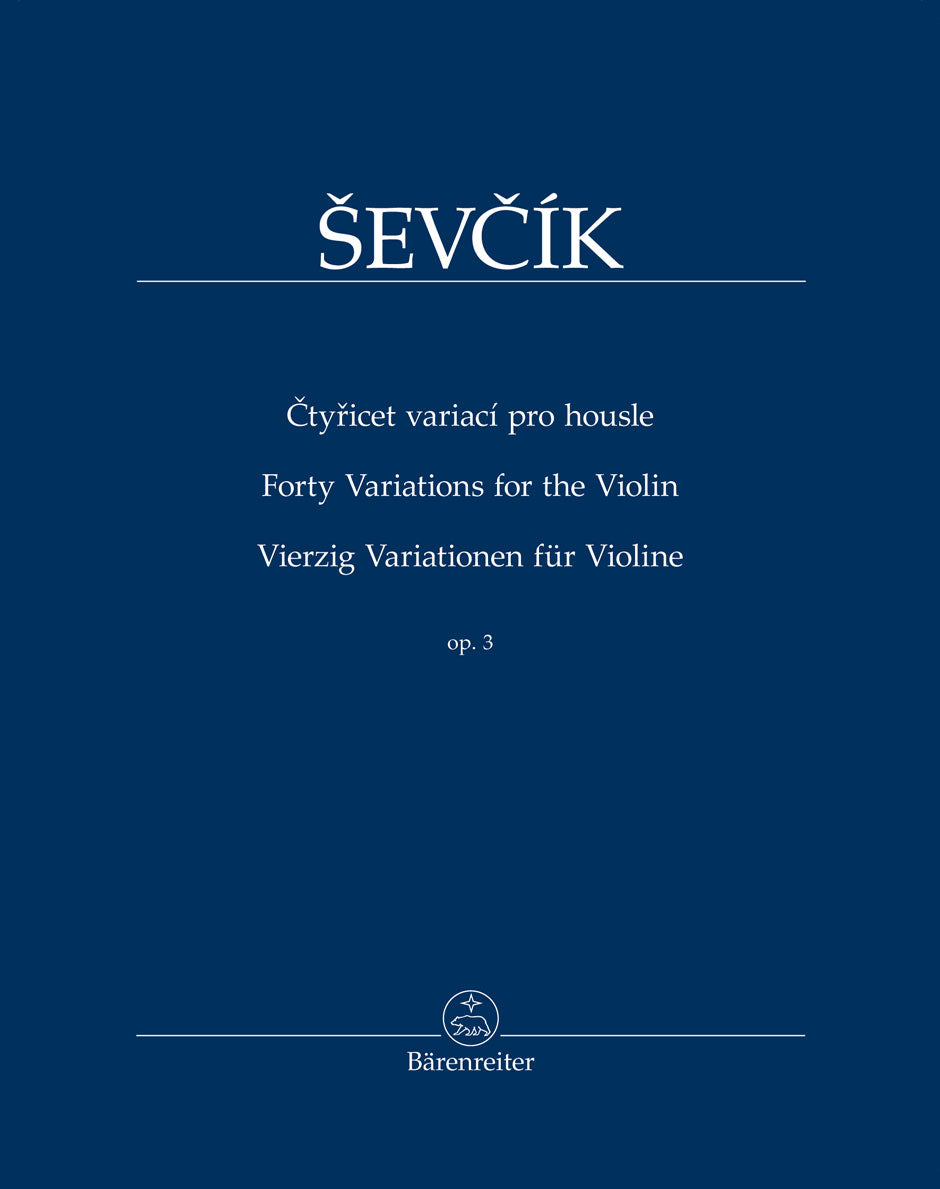 Ševčík: 40 Variations for the Violin, Op. 3