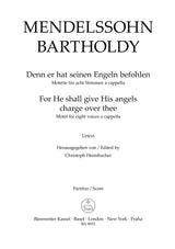 Mendelssohn: Denn er hat seinen Engein befohlen, MWV B 53