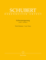 Schubert: Schwanengesang, D 957