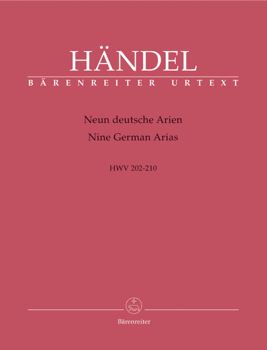 Handel: 9 German Arias, HWV 202-210