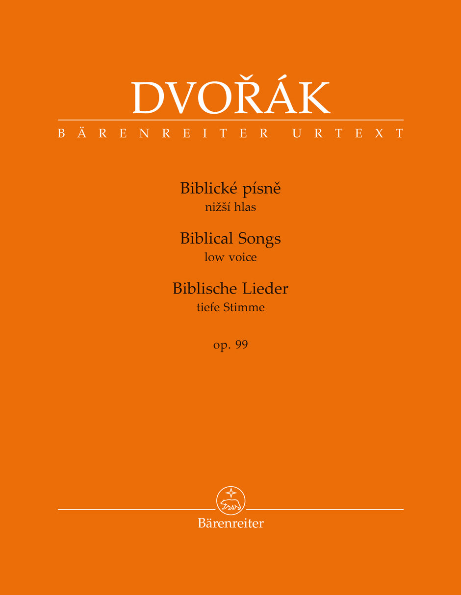 Dvořák: Biblical Songs, B. 185, Op. 99