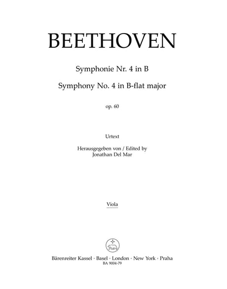 Beethoven: Symphony No. 4 in B-flat Major, Op. 60