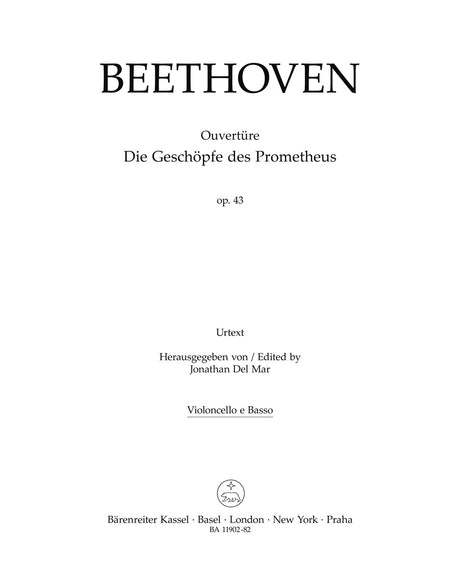 Beethoven: Overture to The Creatures of Prometheus, Op. 43