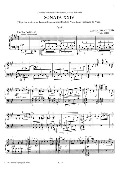 Dussek: Piano Sonatas - Volume 4