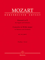 Mozart: Bassoon Concerto in B-flat Major, K. 191 (186e)