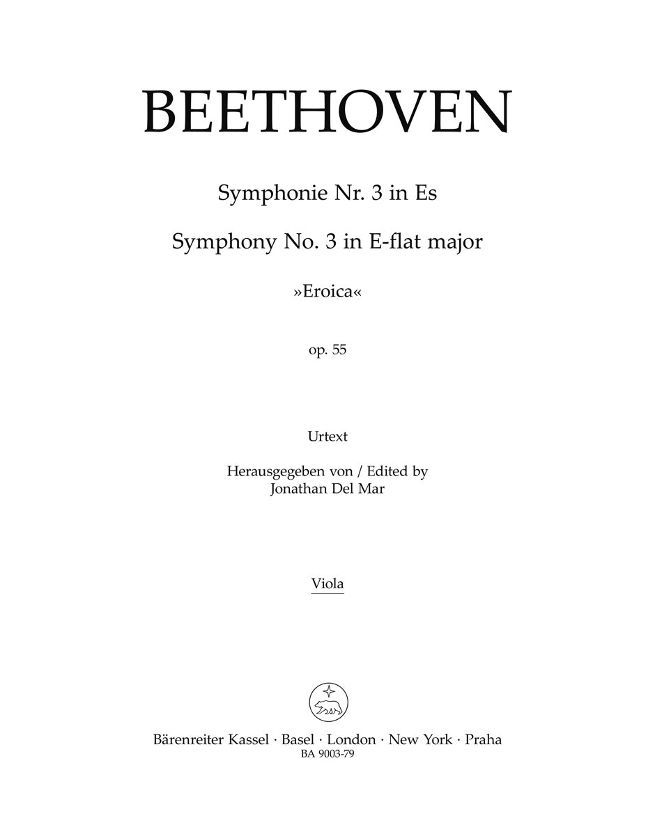 Beethoven: Symphony No. 3 in E-flat Major, Op. 55