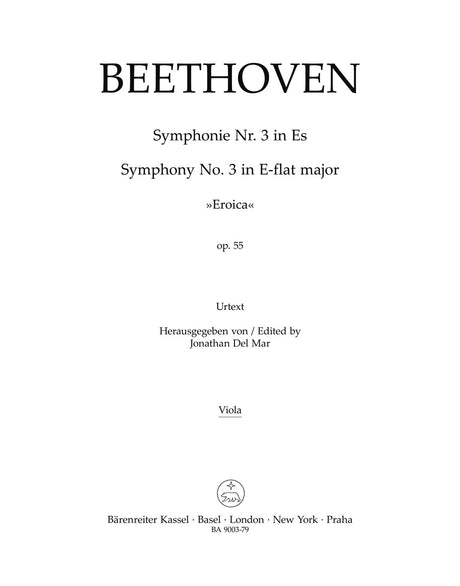 Beethoven: Symphony No. 3 in E-flat Major, Op. 55