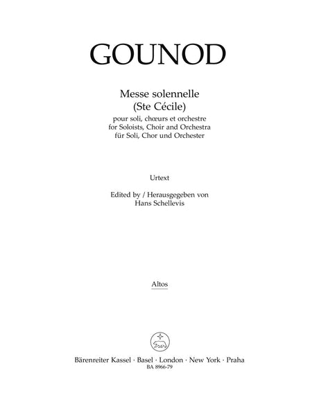 Gounod: Messe solennelle (St. Cecilia Mass)