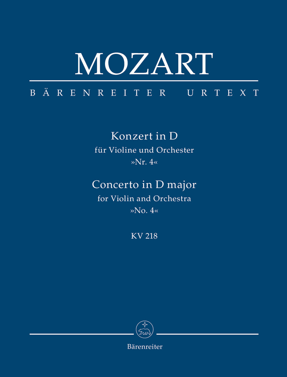 Mozart: Violin Concerto No. 4 in D Major, K. 218