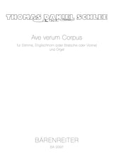 Schlee: Ave verum Corpus