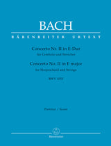 Bach: Harpsichord Concerto No. 2 in E Major, BWV 1053