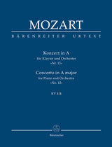 Mozart: Piano Concerto No. 12 in A Major, K. 414