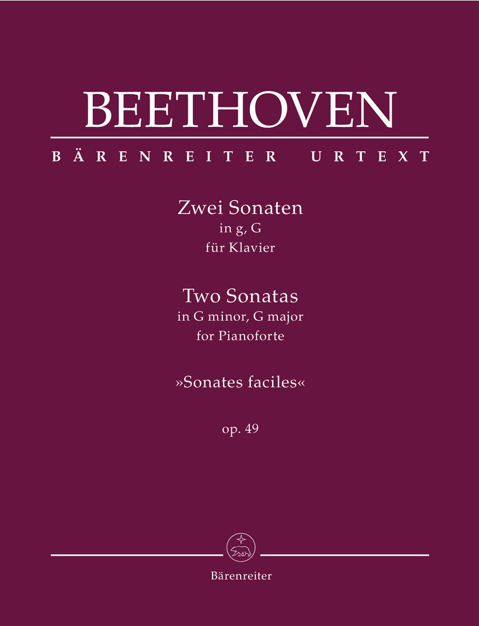 Beethoven: Piano Sonatas, Op. 49