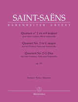 Saint-Saëns: String Quartet No. 2 in G Major, Op. 153