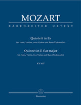 Mozart: Horn Quintet in E-flat Major, K. 407 (386c)