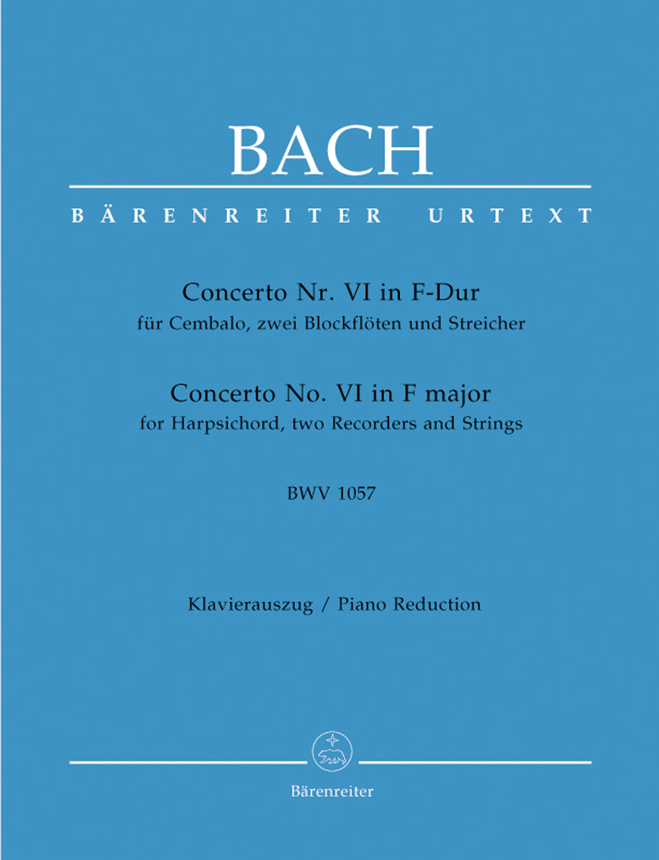 Bach: Harpsichord Concerto No. 6 in F Major, BWV 1057