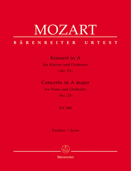 Mozart: Piano Concerto No. 23 in A Major, K. 488