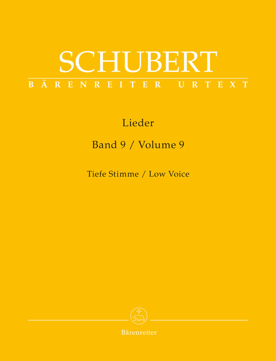 Schubert: Lieder - Volume 9