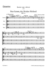 Bach: Nun komm, der Heiden Heiland, BWV 61