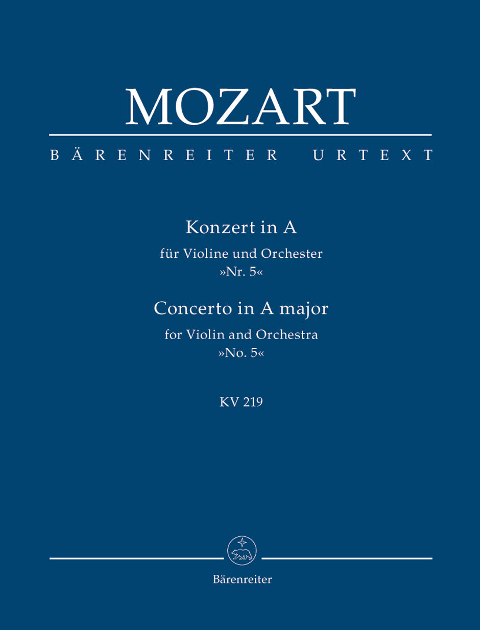 Mozart: Violin Concerto No. 5 in A Major, K. 219