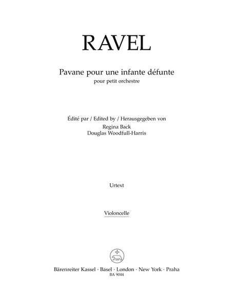 Ravel: Pavane for a Dead Princess (orchestral version)