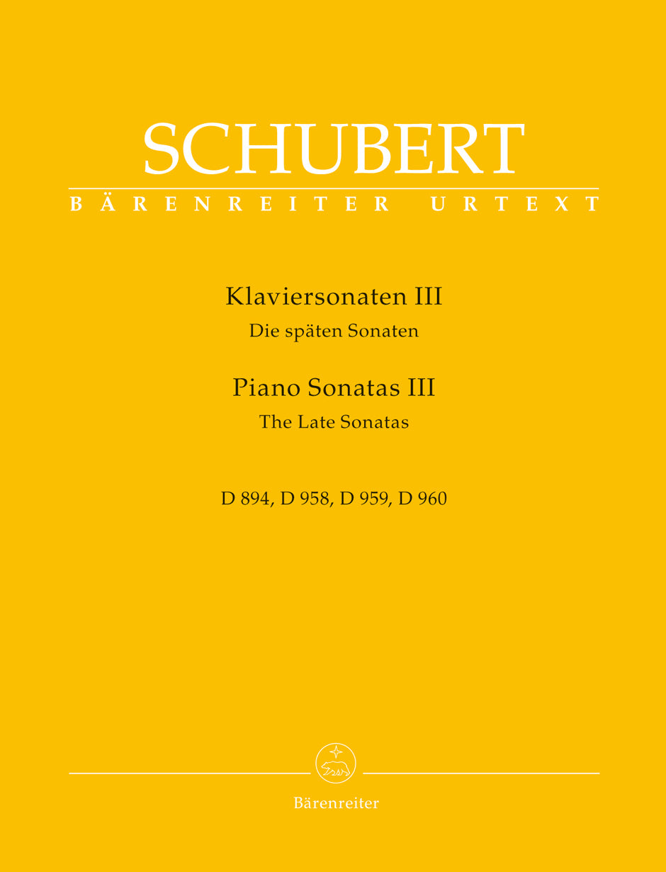 Schubert: Piano Sonatas - Volume 3