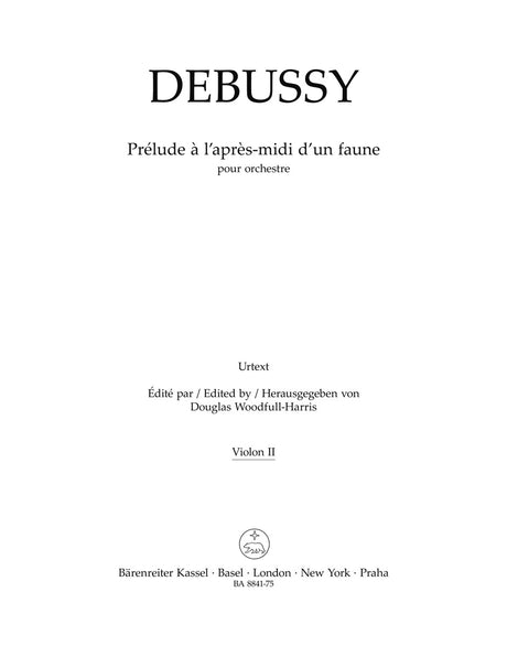 Debussy: Prélude à l'après-midi d'un faune