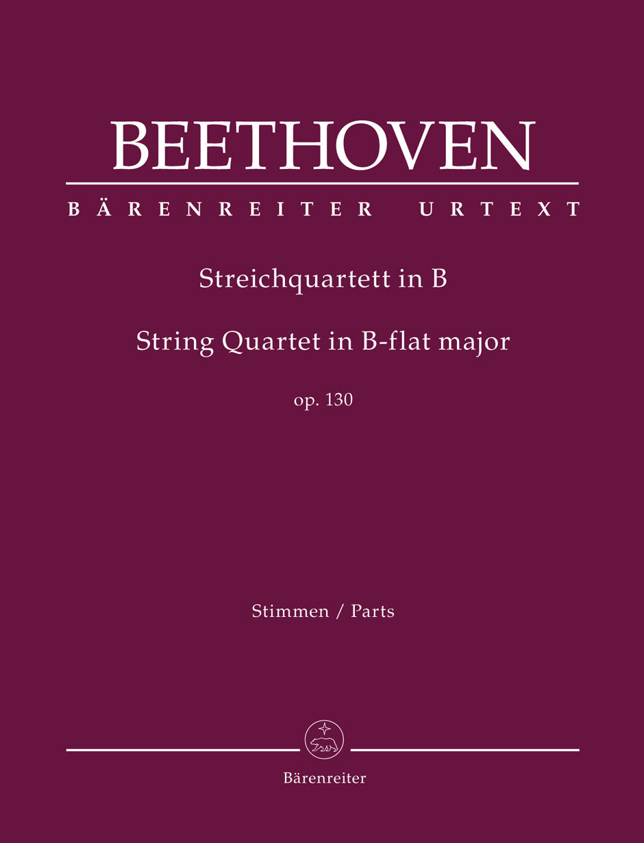 Beethoven: String Quartet in B-flat Major, Op. 130