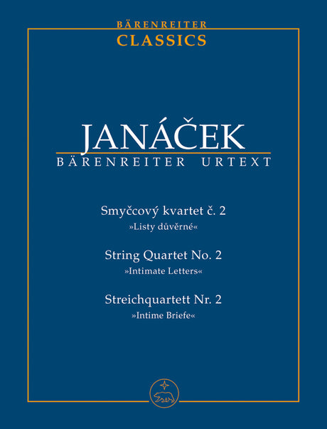 Janáček: String Quartet No. 2