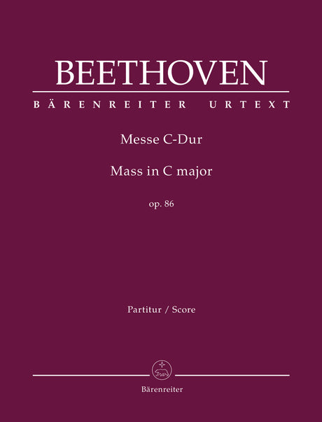 Beethoven: Mass in C Major, Op. 86