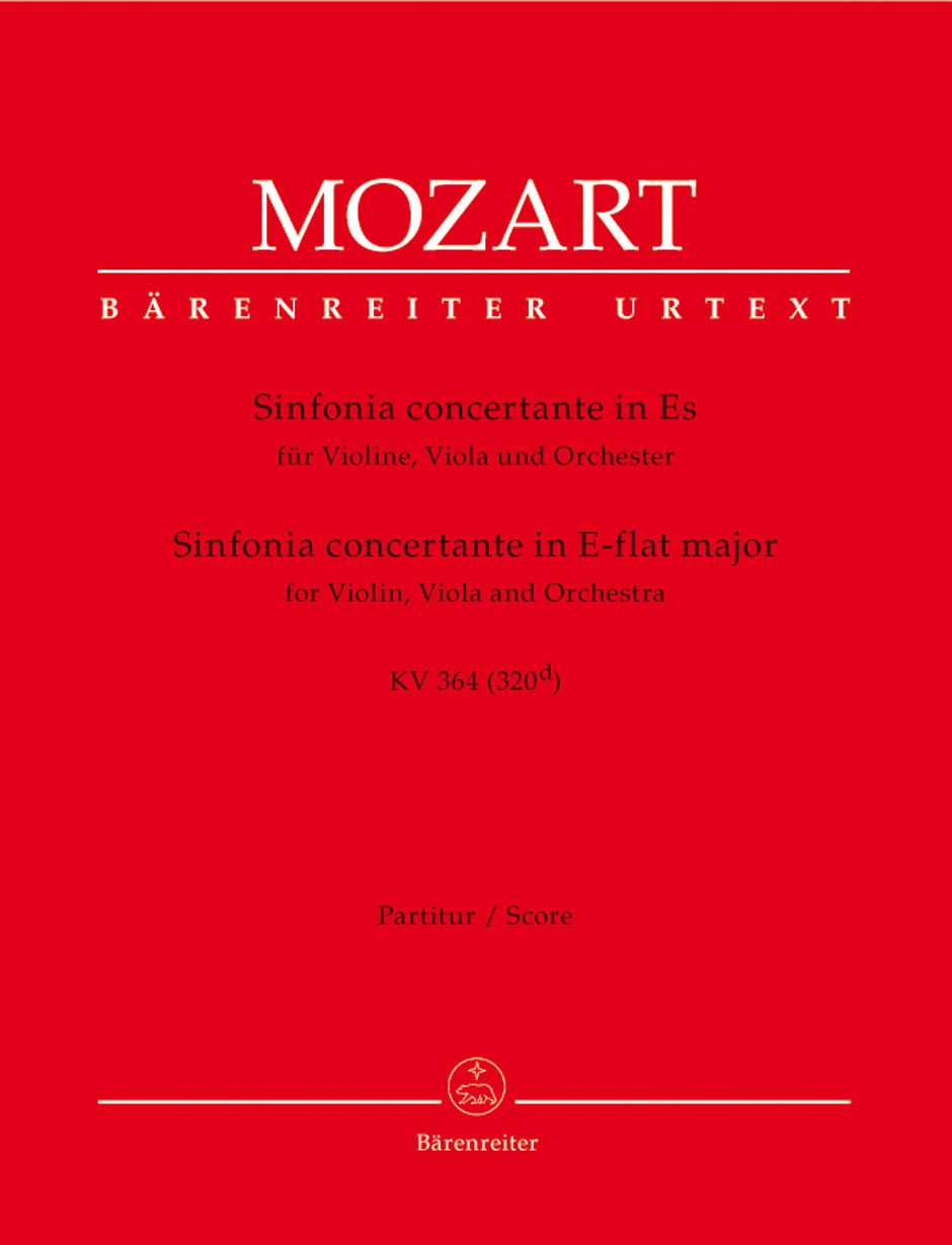 Mozart: Sinfonia concertante, K. 364 (320d)