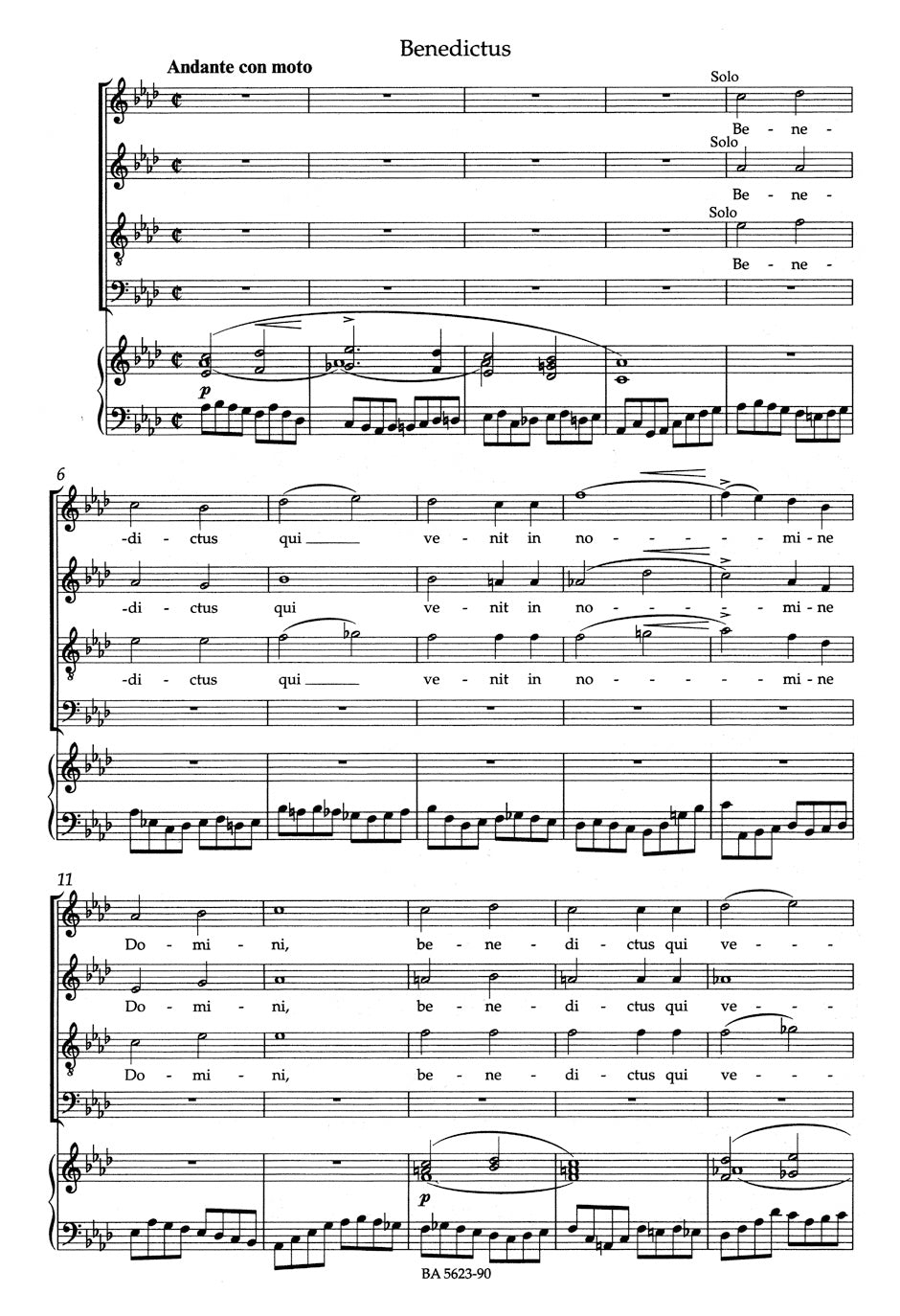 Schubert: Mass in A-flat Major, D 678