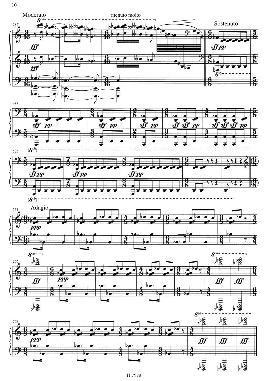 Fišer: Piano Sonata No. 4