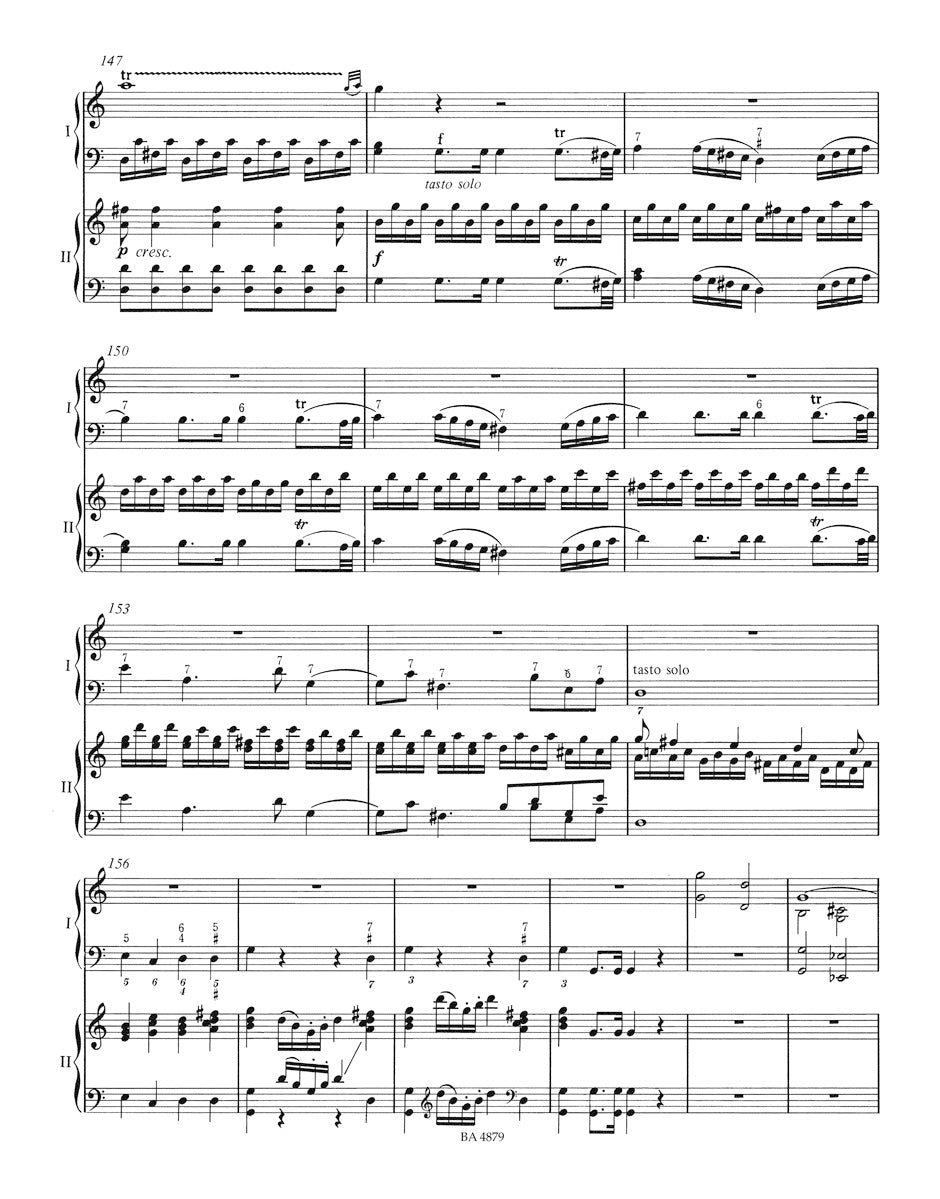 Mozart: Piano Concerto No. 13, K. 415/387b (version for piano and string quartet)