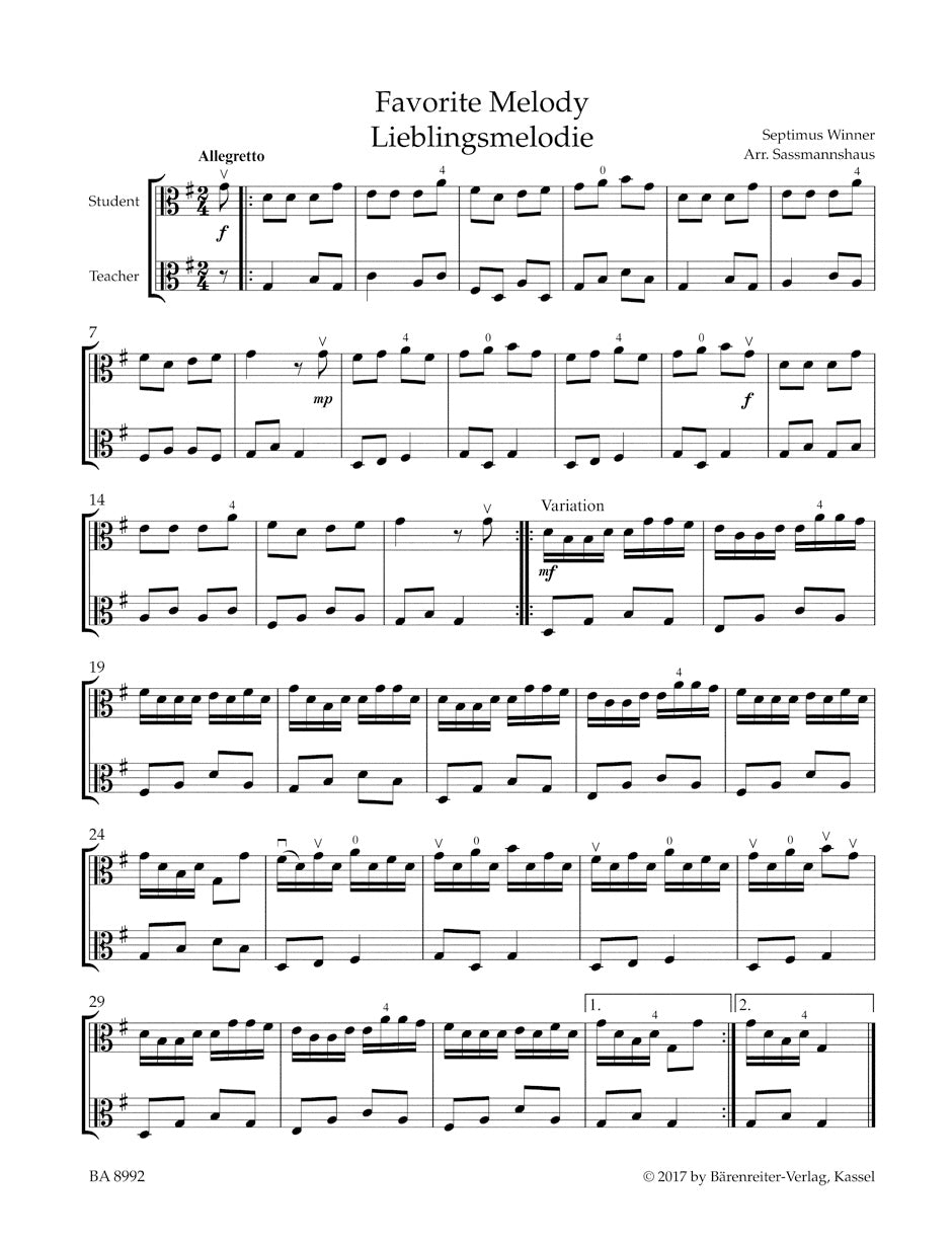 Viola Recital Album - Volume 3